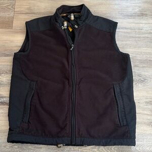 VTG Y2K 90’s Oakley Software black performance full zip fleece vest sz Medium
